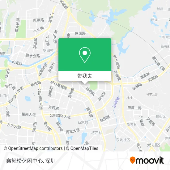 鑫轻松休闲中心地图