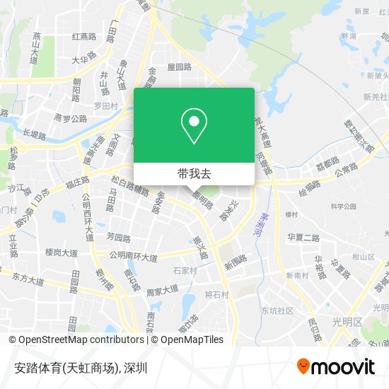 安踏体育(天虹商场)地图