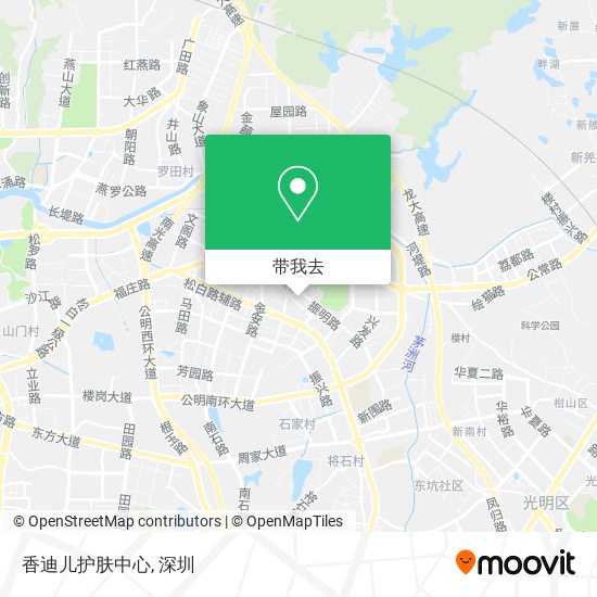 香迪儿护肤中心地图