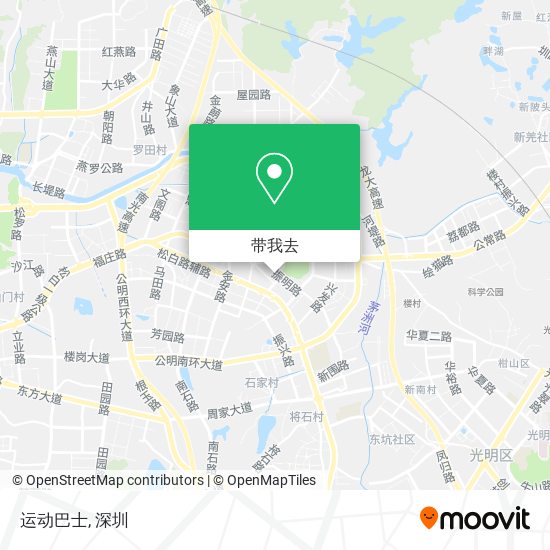 运动巴士地图