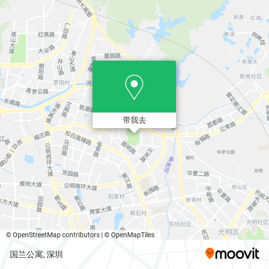 国兰公寓地图