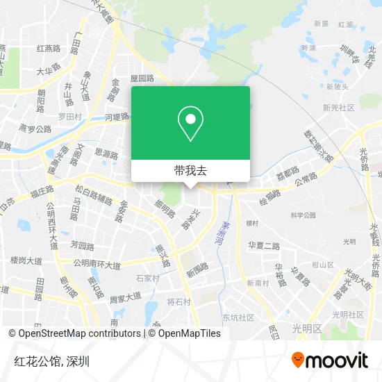 红花公馆地图