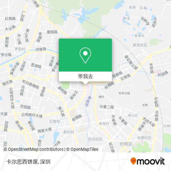 卡尔思西饼屋地图