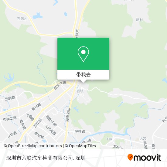 深圳市六联汽车检测有限公司地图