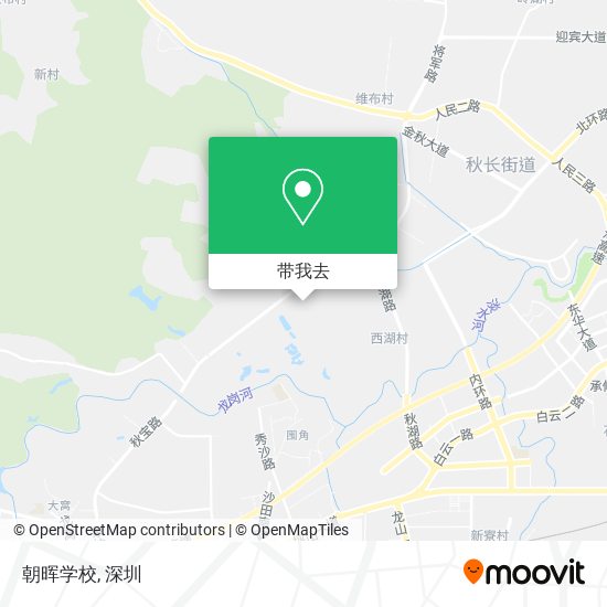 朝晖学校地图