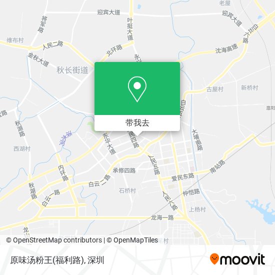 原味汤粉王(福利路)地图