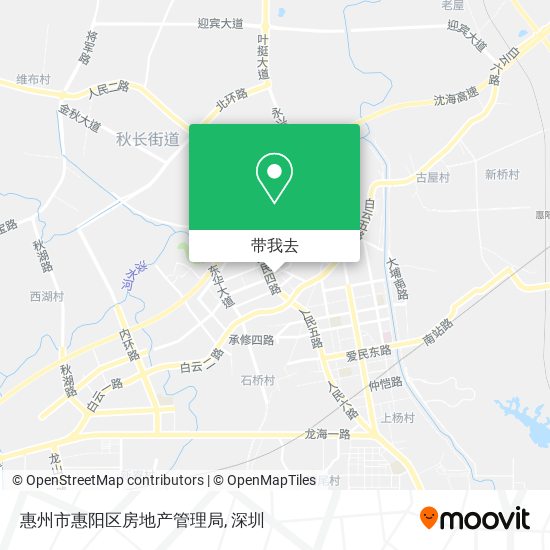 惠州市惠阳区房地产管理局地图