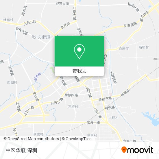 中区华府地图