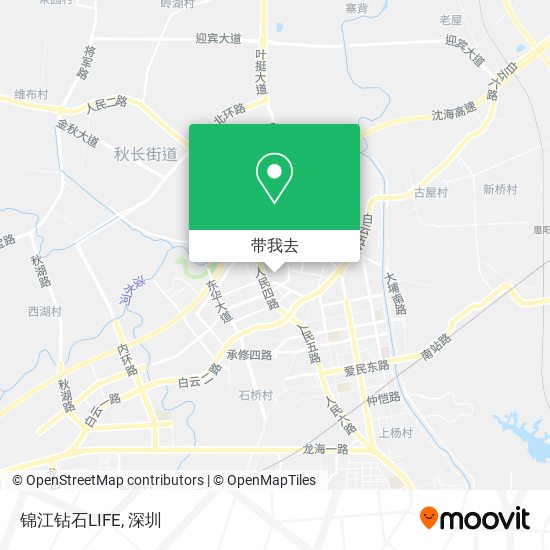 锦江钻石LIFE地图