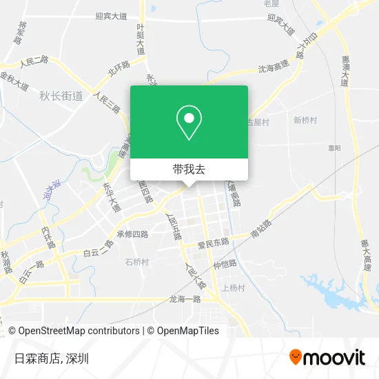 日霖商店地图