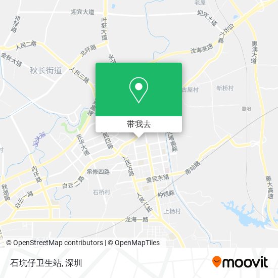 石坑仔卫生站地图