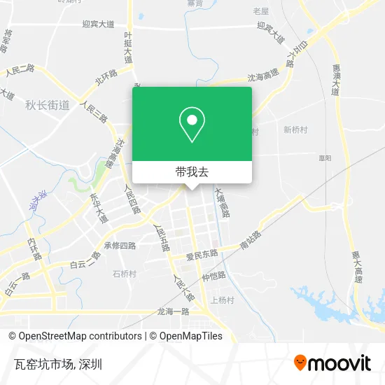 瓦窑坑市场地图