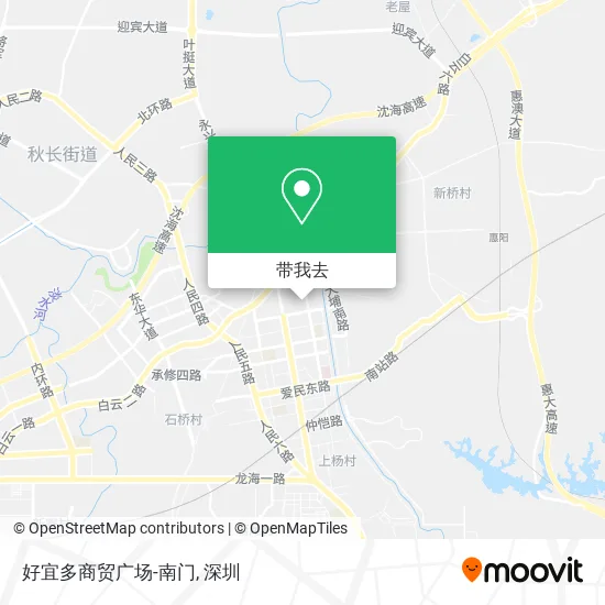 好宜多商贸广场-南门地图