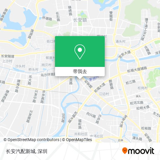 长安汽配新城地图