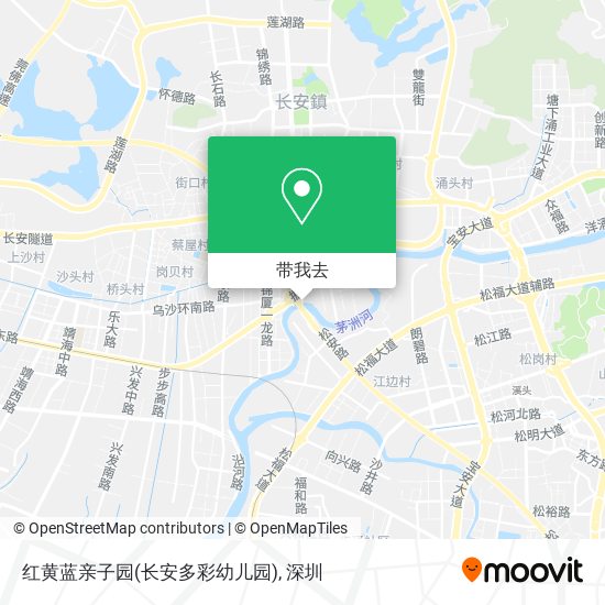 红黄蓝亲子园(长安多彩幼儿园)地图