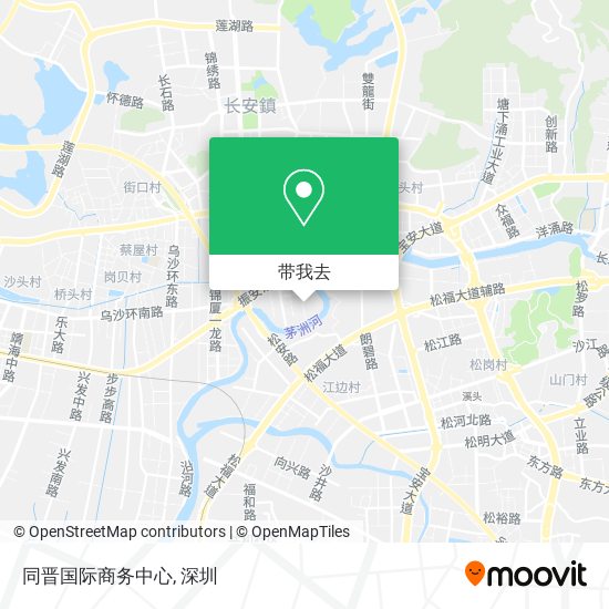 同晋国际商务中心地图