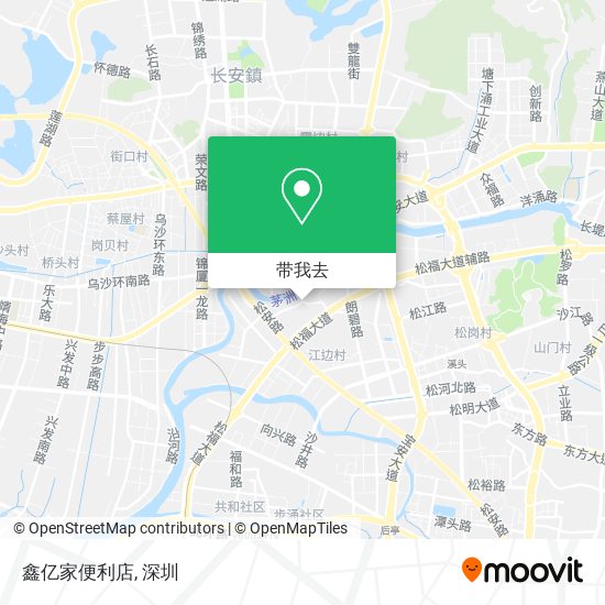 鑫亿家便利店地图