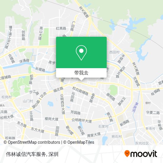 伟林诚信汽车服务地图