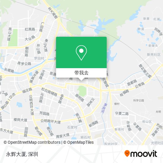 永辉大厦地图