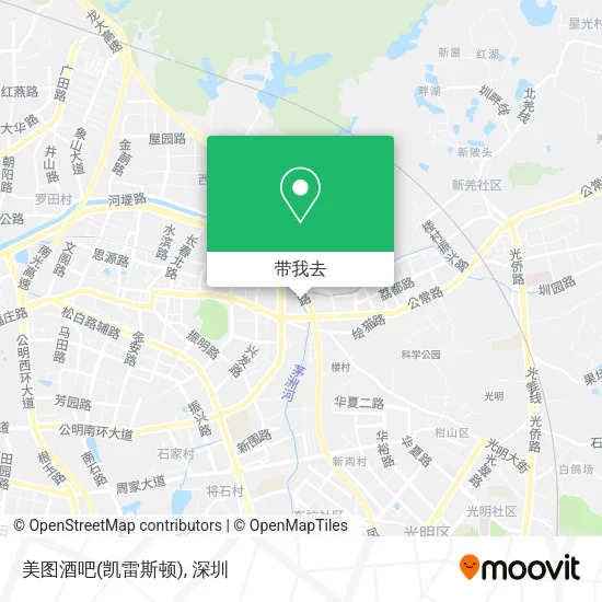 美图酒吧(凯雷斯顿)地图