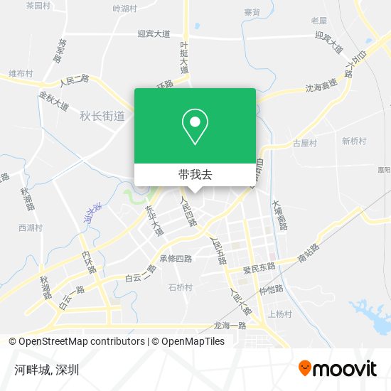 河畔城地图