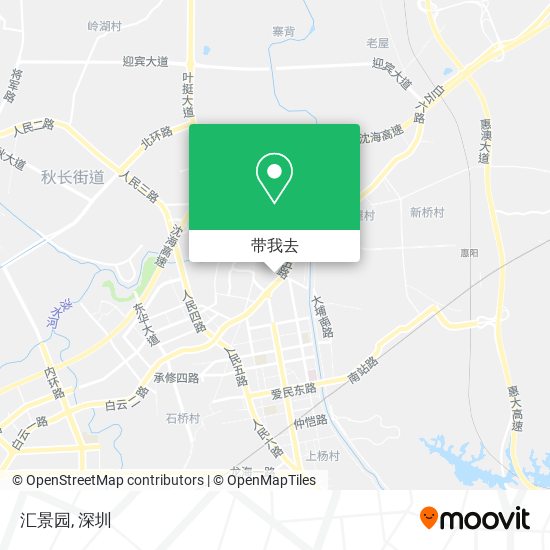 汇景园地图