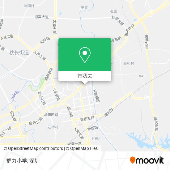 群力小学地图