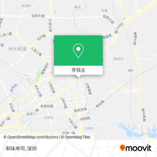 和味寿司地图