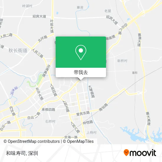 和味寿司地图