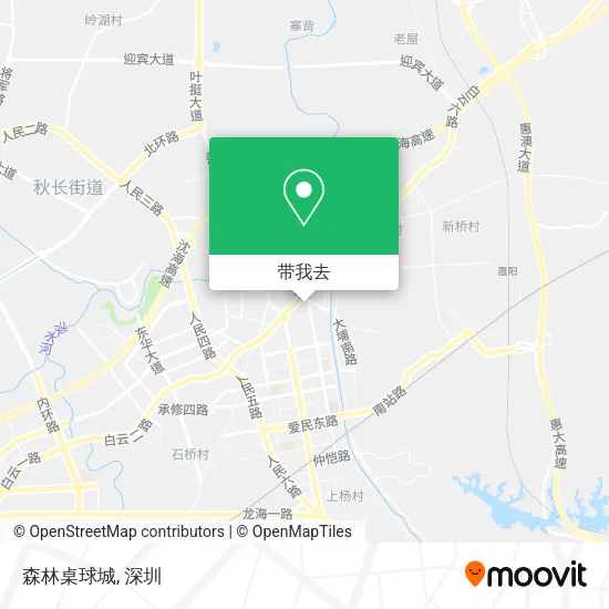 森林桌球城地图