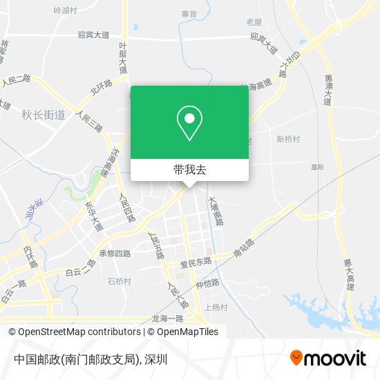 中国邮政(南门邮政支局)地图