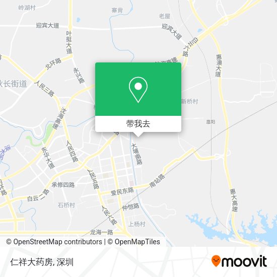仁祥大药房地图