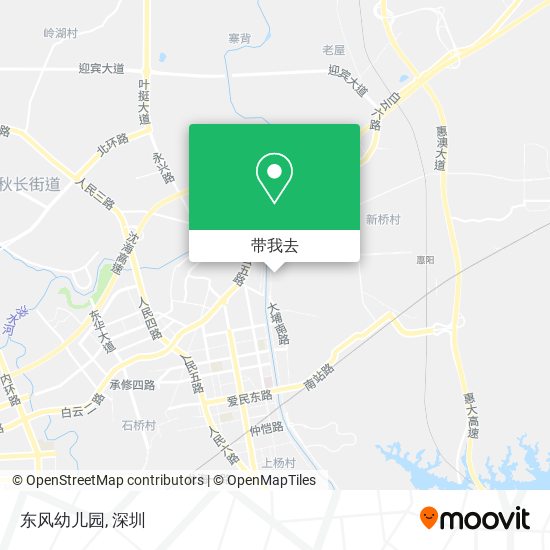 东风幼儿园地图