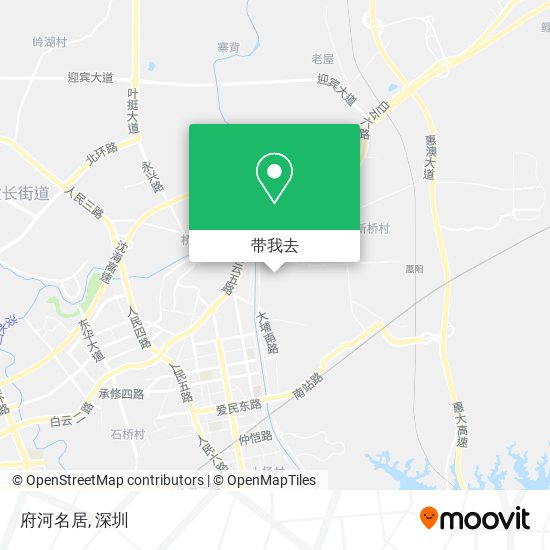 府河名居地图