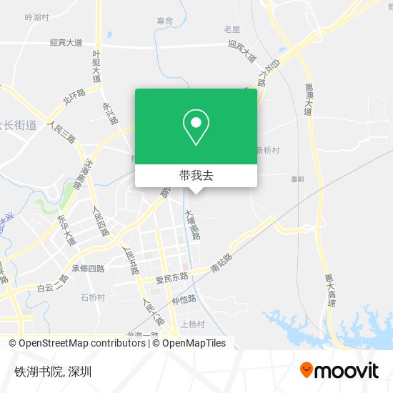 铁湖书院地图