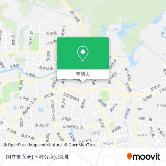 国立堂医药(下村分店)地图