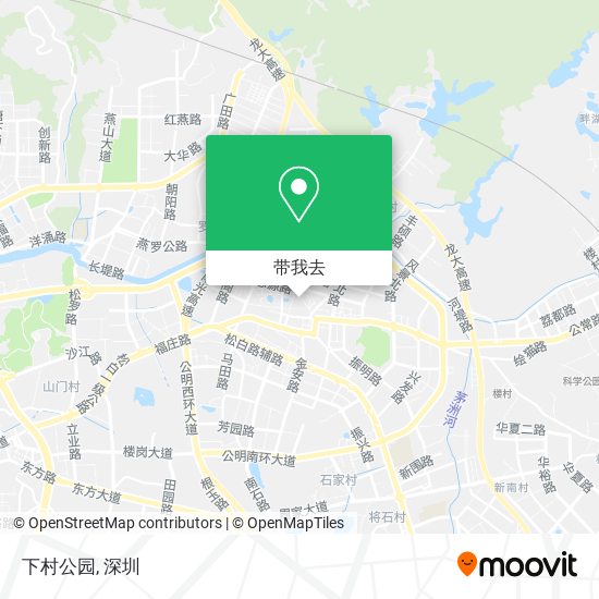 下村公园地图