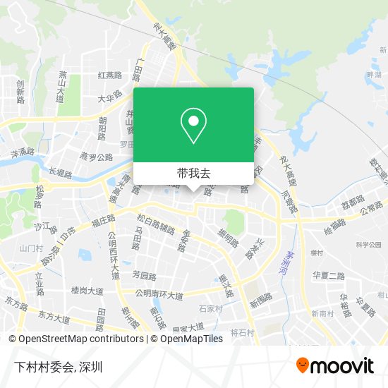下村村委会地图
