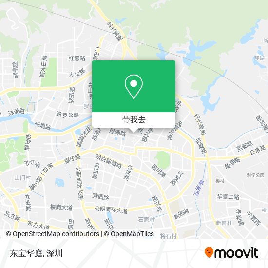 东宝华庭地图