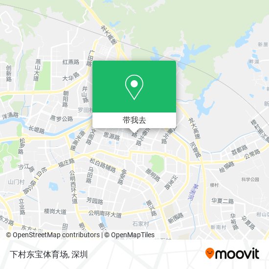 下村东宝体育场地图