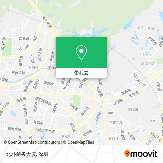 北环商务大厦地图