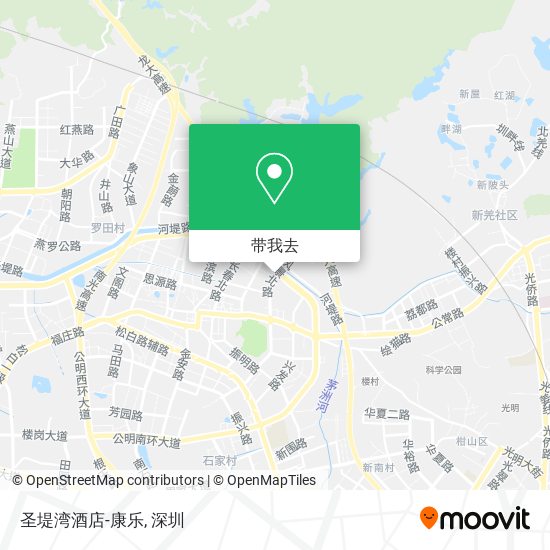 圣堤湾酒店-康乐地图