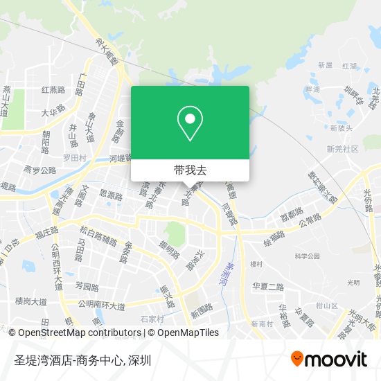 圣堤湾酒店-商务中心地图