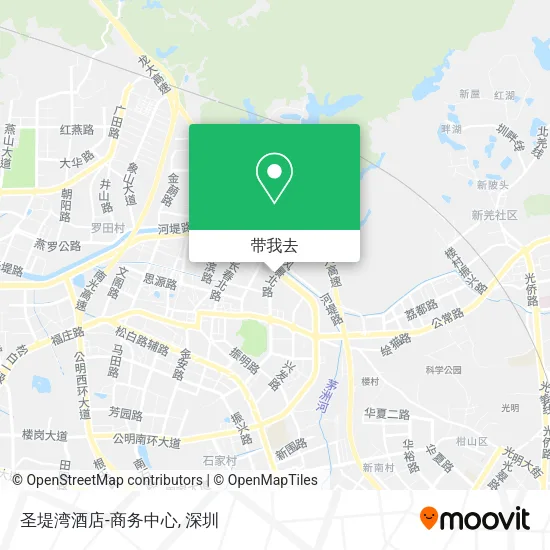 圣堤湾酒店-商务中心地图