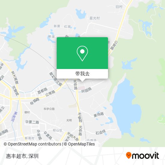 惠丰超市地图