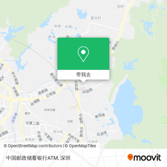 中国邮政储蓄银行ATM地图