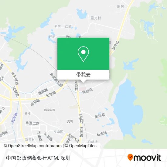 中国邮政储蓄银行ATM地图