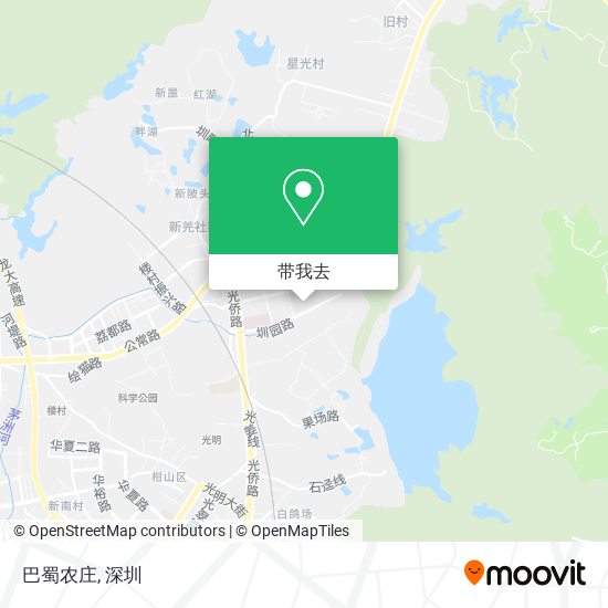 巴蜀农庄地图
