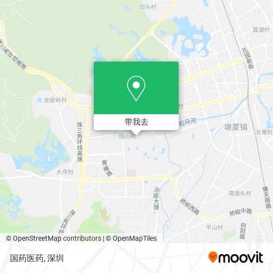 国药医药地图