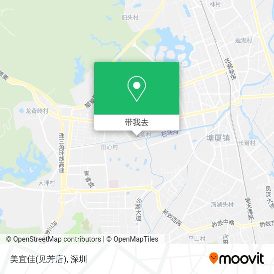 美宜佳(见芳店)地图